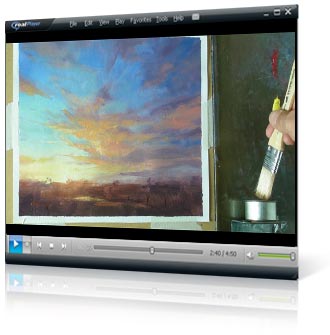 Mastering Sunsets video painting course project 4