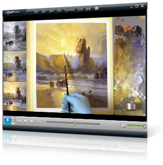 Mastering Sunsets video painting course project 6