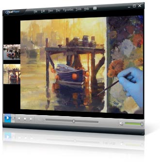 Mastering Sunsets video painting course project 8